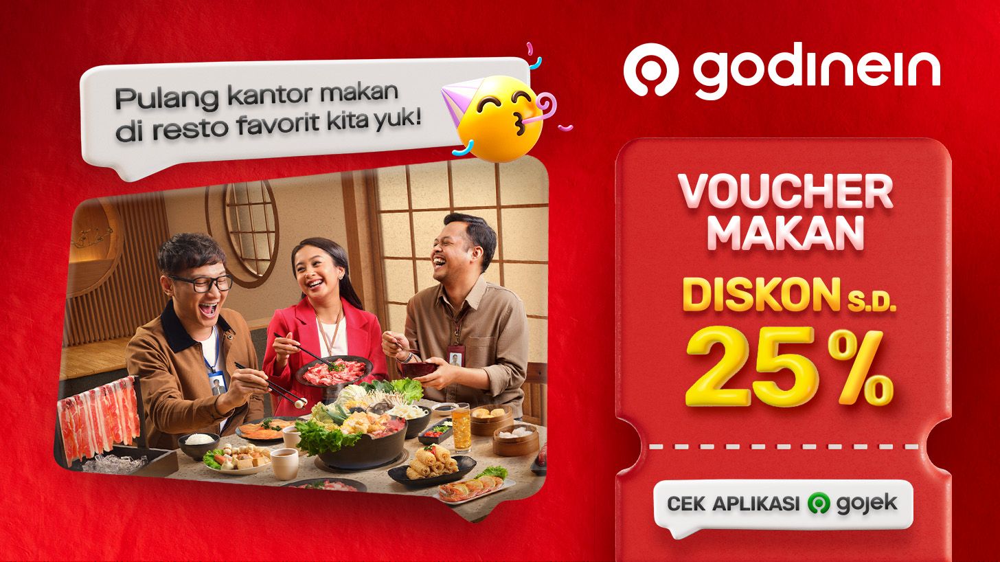 Voucher restoran GoFood untuk merchant dan resto tertentu