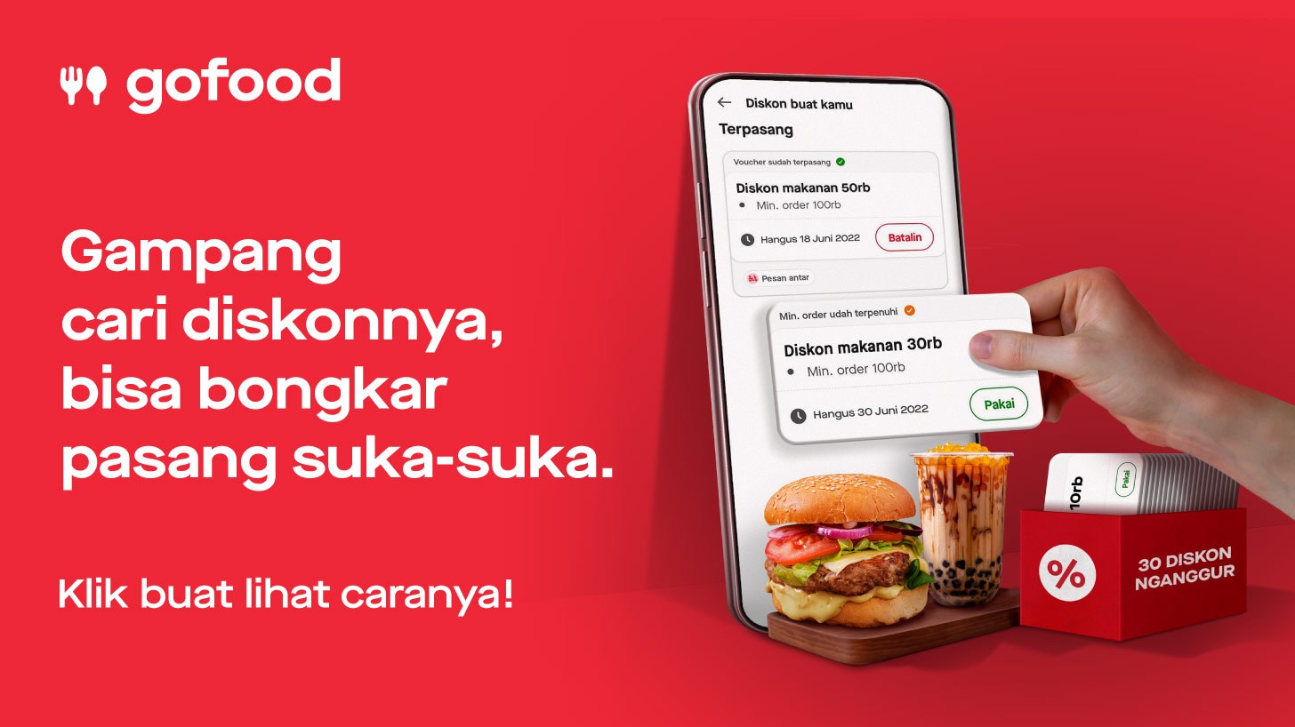 Checklist sebelum menggunakan promo GoFood dan voucher makanan