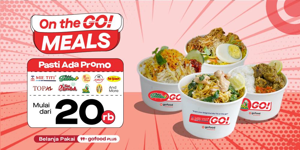 Bantuan memilih menu hemat GoFood saat promo tersedia