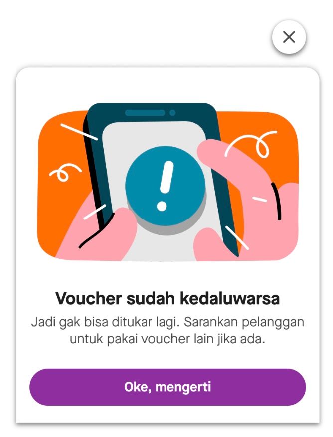 Bantuan kendala promo GoFood tidak muncul dan voucher tidak bisa digunakan