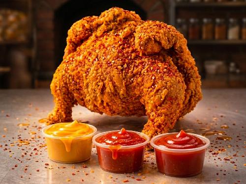 Ayam crispy sebagai menu hemat GoFood untuk pesanan praktis