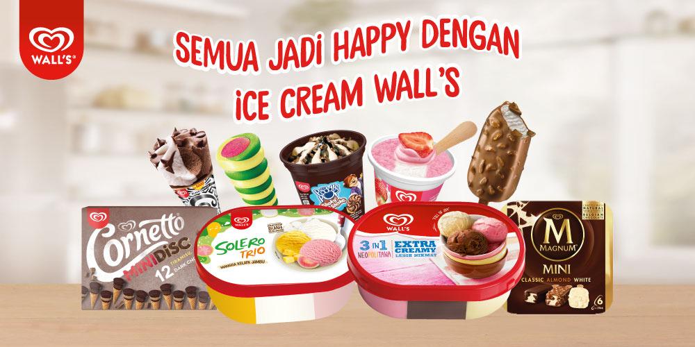 Es krim GoFood sebagai dessert dingin yang segar
