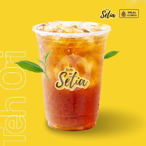 Lemon tea GoFood sebagai minuman teh segar dengan rasa asam ringan
