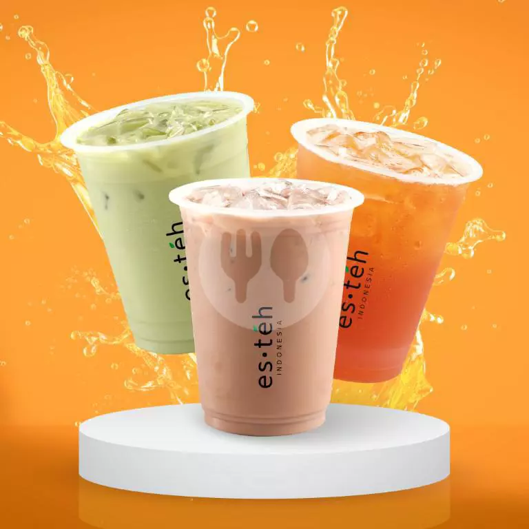 Minuman non kopi GoFood seperti es teh boba cokelat matcha dan milkshake